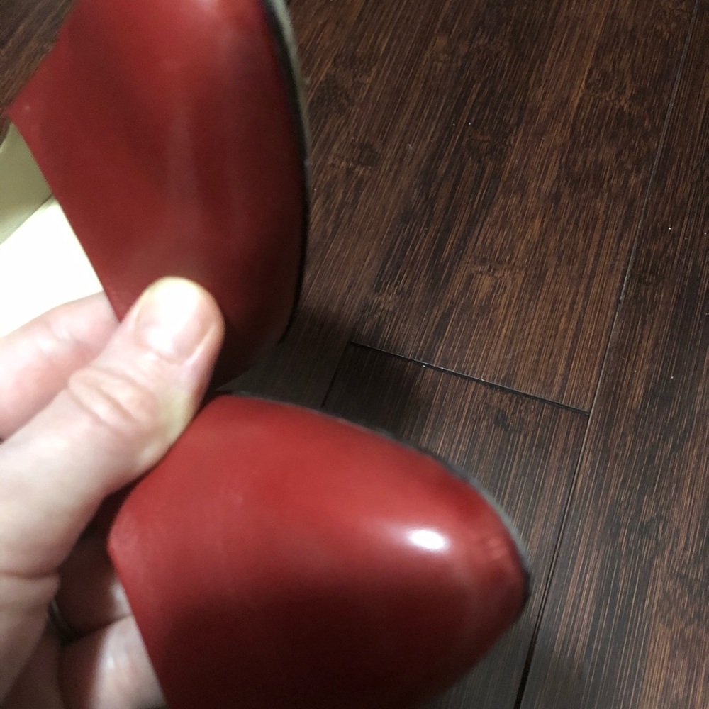 Jimmy Choo red vero cuoio pumps - Picture 8 of 8